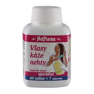 MedPharma Vlasy, kůže, nehty—67 tablet