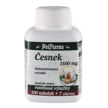 MedPharma Česnek 1500mg—107 tobolek