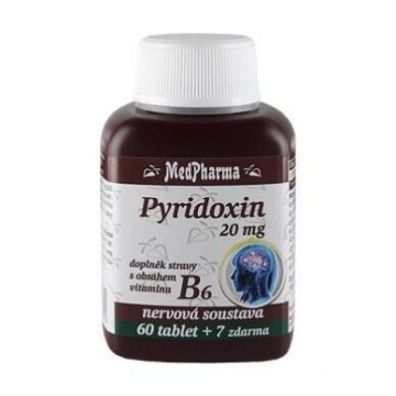 MedPharma Pyridoxin (vitamin B6) 20mg—67 tablet