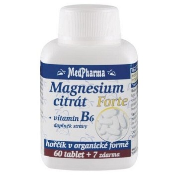 MedPharma Magnesium citrát Forte B6—67 tablet