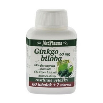 MedPharma Ginkgo biloba 60mg Forte—67 tobolek