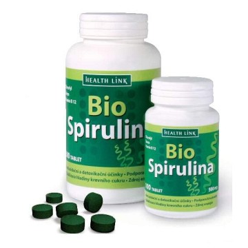 BIO Spirulina 500mg—100 tablet