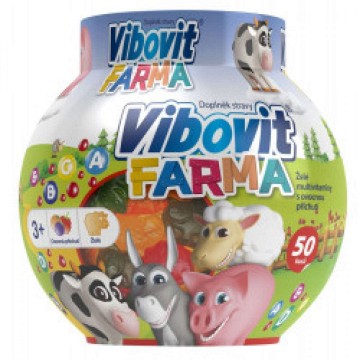 Vibovit FARMA želé multivitamíny—50 ks