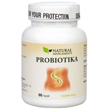 Natural Medicaments Probiotika—60 tobolek