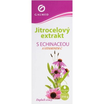 Galmed Sirup jitrocelový s echinaceou a vit.C—325 g