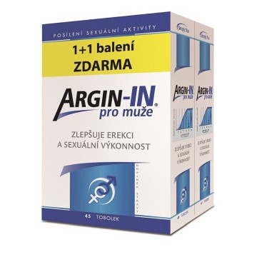 Argin-IN pro muže 1+1—2x45 tobolek