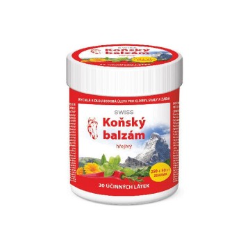 Swiss Koňský balzám hřejivý—250+50 ml