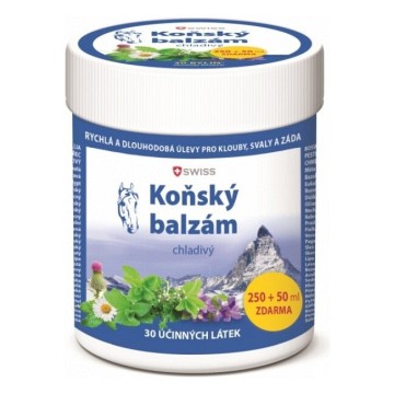 Swiss Koňský balzám chladivý—250+50 ml