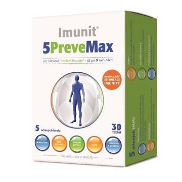 5PreveMax Imunit nukleotidy + betaglukan—30 tablet