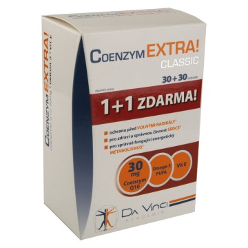 Da Vinci Academia Coenzym EXTRA! Classic 30mg—30+30 tobolek