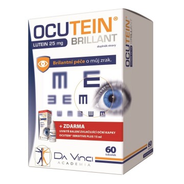 Ocutein Brillant Lutein 25mg DaVinciAcademia—60 tobolek