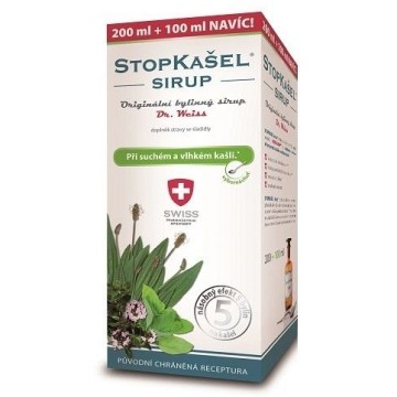 Stopkašel Dr.Weiss + selen—200+100 ml