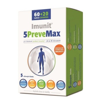 5PreveMax Imunit nukleotidy + betaglukan—60+20 tablet