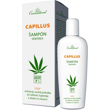 Cannaderm Capillus Šampon seborea—150 ml