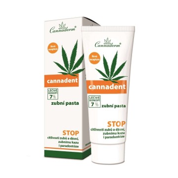 Cannaderm Cannadent Zubní pasta—75 g