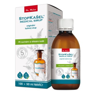 Dr. Weiss STOPKAŠEL Medical sirup—100+50 ml navíc