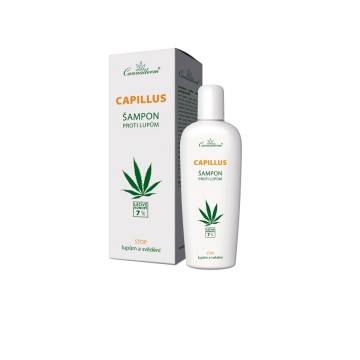 Cannaderm Capillus šampon proti lupům NEW—150 ml