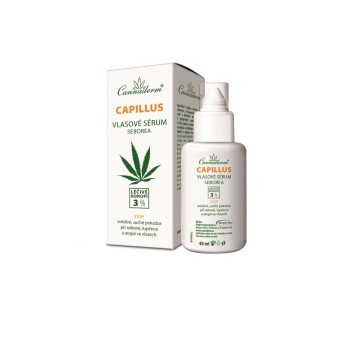 Cannaderm Capillus Vlasové sérum seborea—40 ml