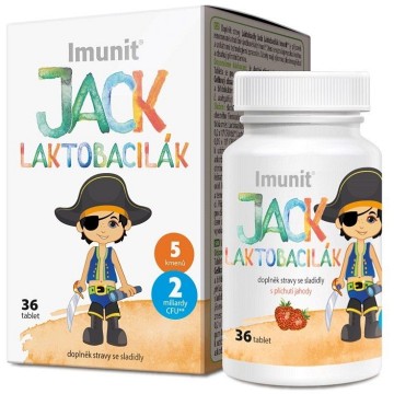 Laktobacily Jack Laktobacilák Imunit—36 tablet