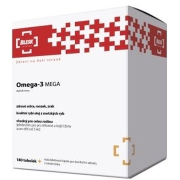 Blesk Omega-3 MEGA —180 tobolek