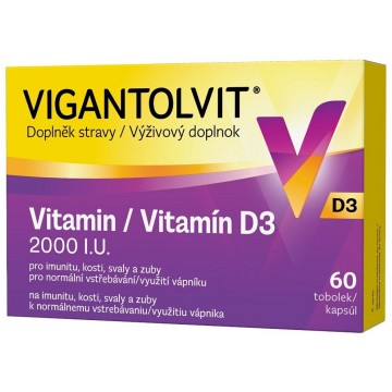 Vigantolvit D3 2000 I.U.—60 tobolek