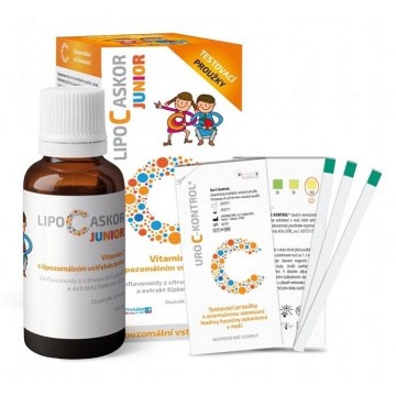 Lipo C Askor Junior tekutý lipozomální vitamí C—110 ml