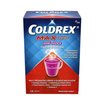 Coldrex MaxGrip Lesní ovoce—horký nápoj 10 sáčků