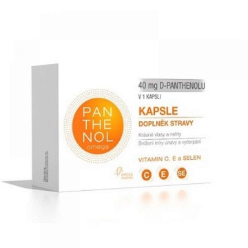 Panthenol Omega Kapsle 40mg—60 tobolek