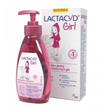 Lactacyd Girl ultra jemný intimní mycí gel—200 ml