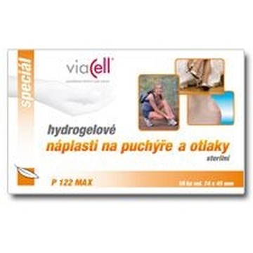 Viacell P122MAX Hydrogelová náplast na puchýře —10 ks