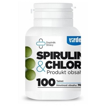 Virde Spirulina Plus Chlorella—100 tablet