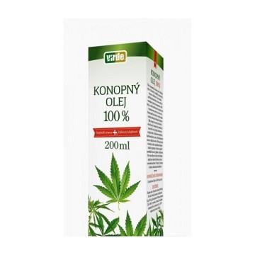 Konopný olej 100%—200 ml