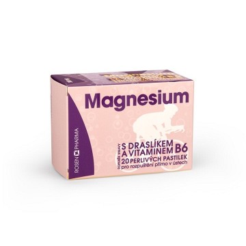 Rosen Magnesium 300mg—20 perlivých pastilek