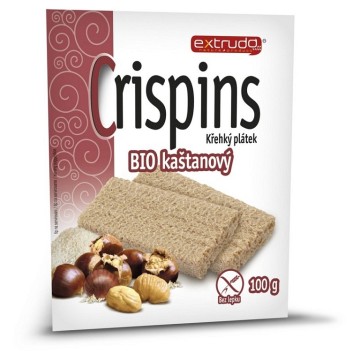 Crispins BIO Kaštanový křehký plátek—100 g