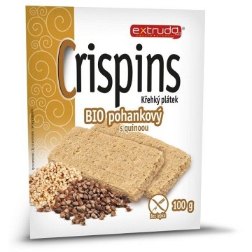 Crispins BIO Pohankový křehký plátek s quinoou—100 g