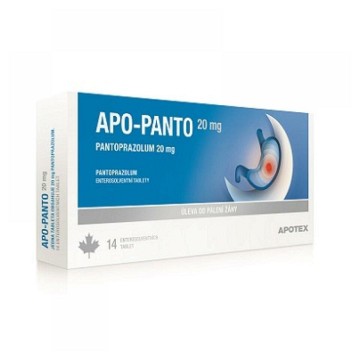 APO-Panto 20mg—14 tobolek