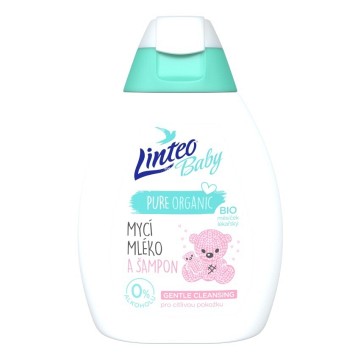 Linteo Baby Dětské mycí mléko a šampon—250 ml