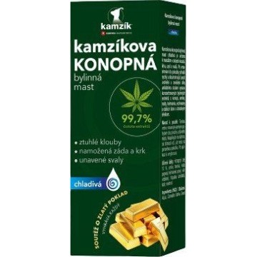 Cemio Kamzíkova konopná mast chladivá—200ml