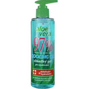 Aloe vera 97% chladivý gel po opalování—250 ml