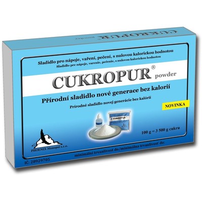 Cukropur Powder práškové stolní sladidlo—100 g