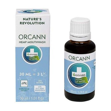 Orcann konopná ústní voda na zuby a dásně—30 ml