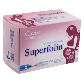 Chytré miminko Superfolin 2 Mama —30 tablet + 30 kapslí