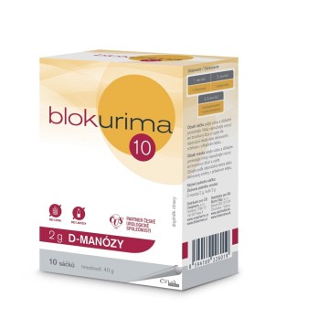 Blokurima 2g D-manózy sáčky—10 x 4 g