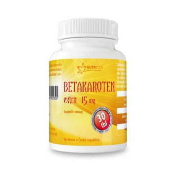 Betakaroten EXTRA 15mg—30 tablet