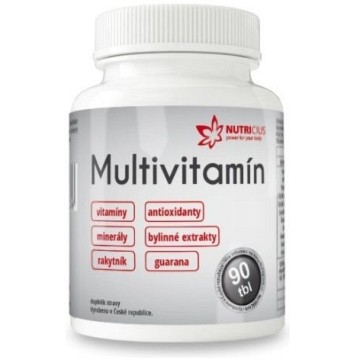 Nutricius Multivitamín Rakytník a Guarana—90 tablet