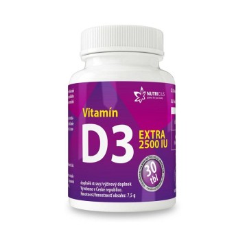 Vitamín D3 EXTRA 2500IU—30 tablet