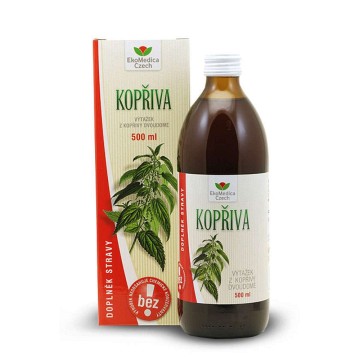 Ekomedica Kopřiva 99.8% šťáva z kopřivy—500 ml