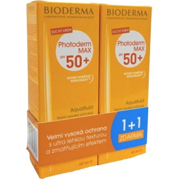 Bioderma Photoderm Max Aquafluid SPF 50+—40 ml (1+1)