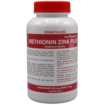 Methionin zink Plus 500/15 —100 kapslí 