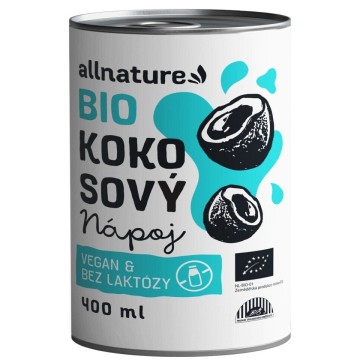 Allnature Kokosové mléko BIO—400 ml